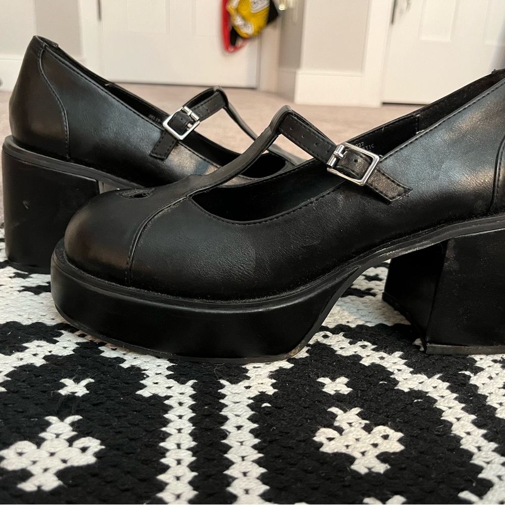 Delia’s Heart Cut-Out Mary Janes